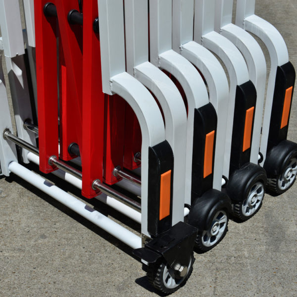 Stainless Steel Mobile Expandable Road Barricade