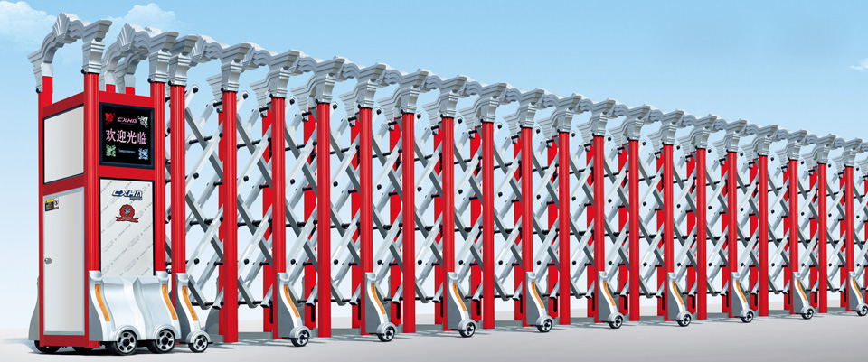 Factory Driveway Automatic Folding Sliding Gate