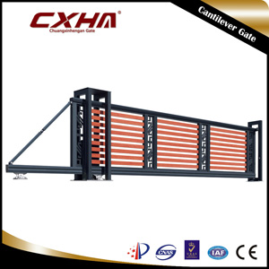 Wood-Like Electric Cantilever Sliding Gate