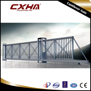 Aluminum Electric Cantilever Sliding Gate
