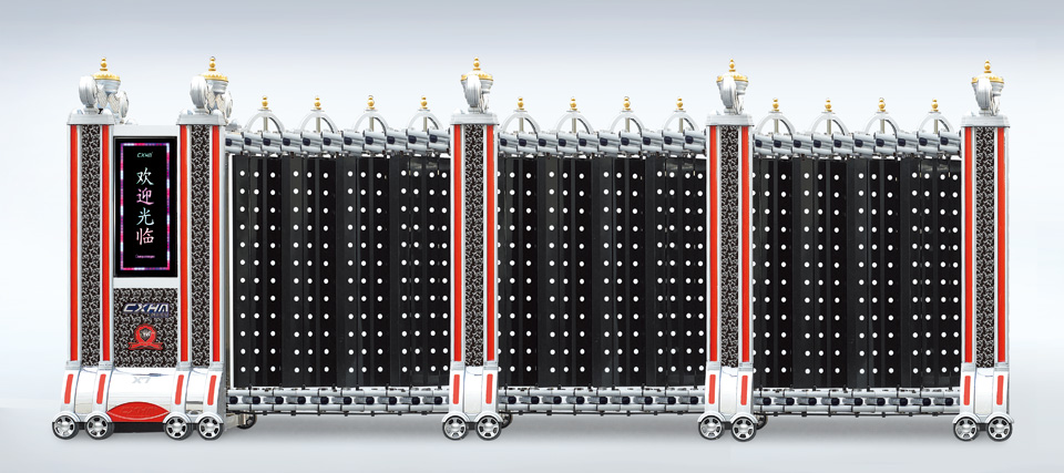 Industrial Gate with Remote Control