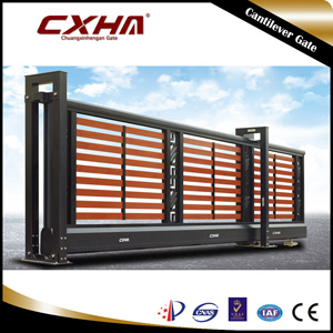 Suspended Sliding Gate with Remote Control