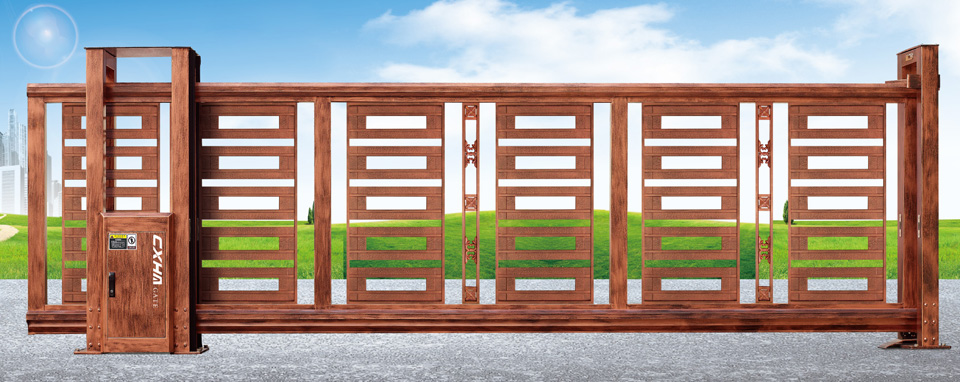 Aluminum Electric Sliding Gate for Villa