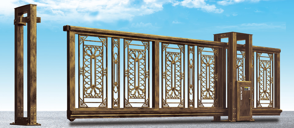 Aluminum Suspension Slide Auto Gate