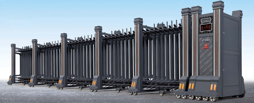 Factory Main Entrance Driveway Gate