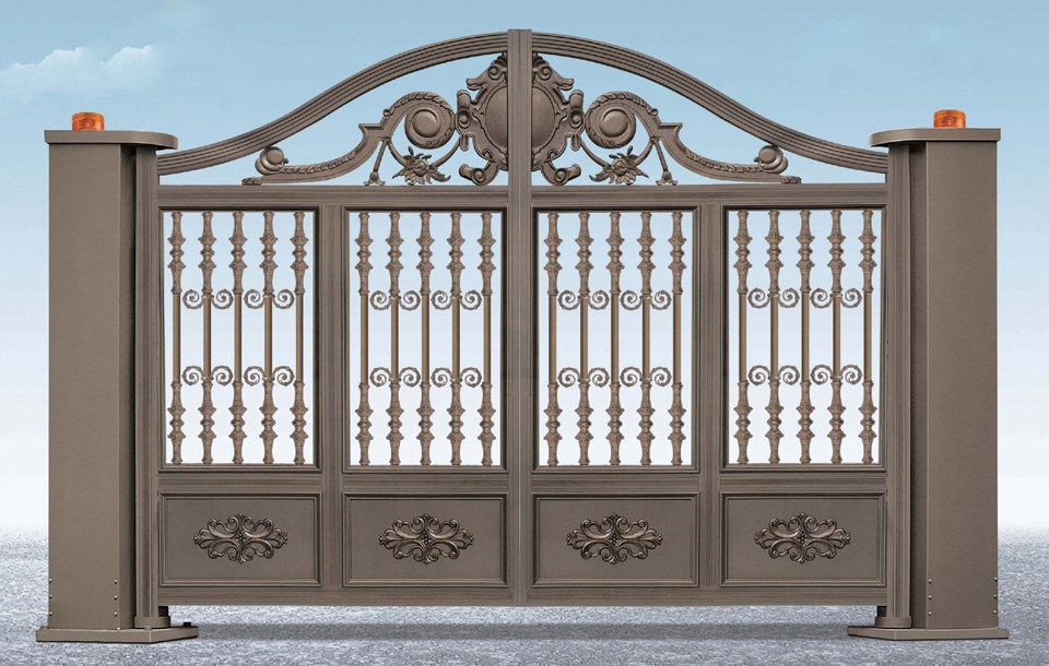 Customized Courtyard Swing Gate