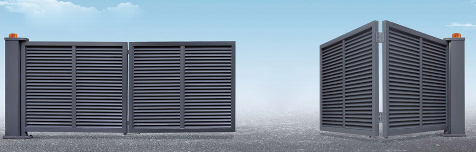 Double Sides Cantilever Folding Gate