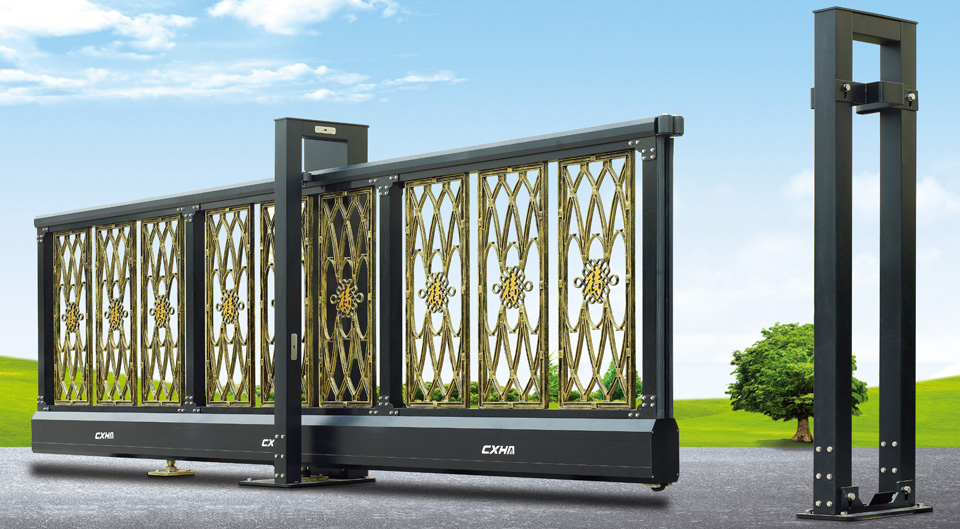 Motorized Cantilever Sliding Gate