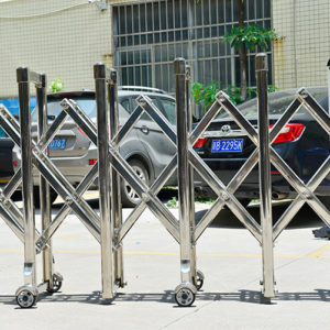 retractable security barriers